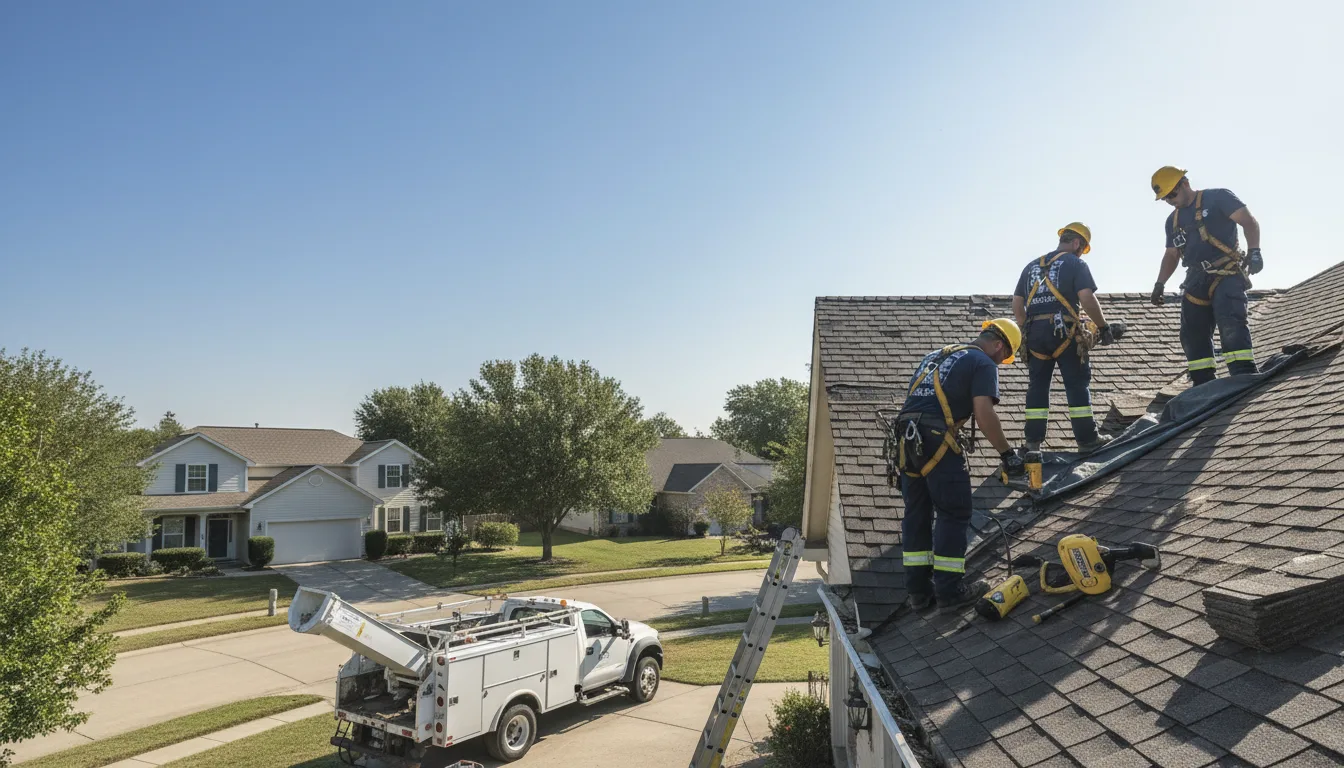 Emergency Ridge Cap Repair in Gilbertsville, PA